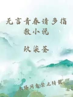 無(wú)言青春請(qǐng)多指教小說(shuō)