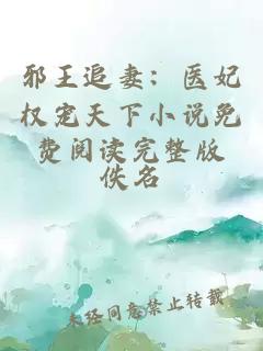邪王追妻：醫(yī)妃權(quán)寵天下小說免費閱讀完整版