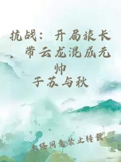 抗戰(zhàn)：開局旅長，帶云龍混成元帥