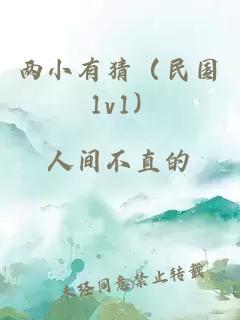兩小有猜（民國 1v1）