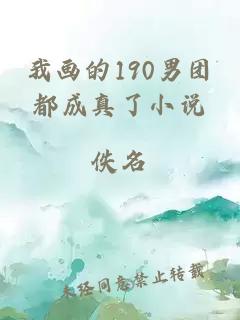 我畫的190男團都成真了小說