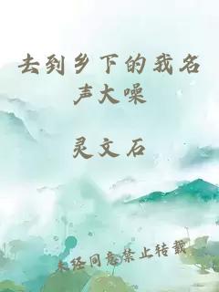 去到鄉(xiāng)下的我名聲大噪