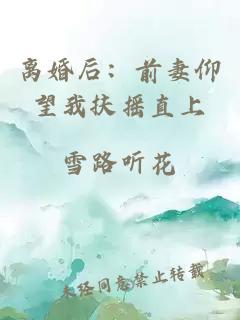 離婚后：前妻仰望我扶搖直上