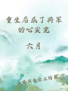 重生后成了將軍的心尖寵