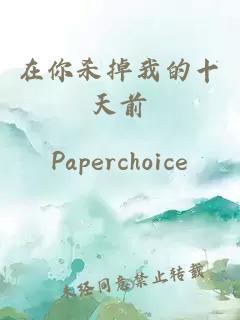 在你殺掉我的十天前